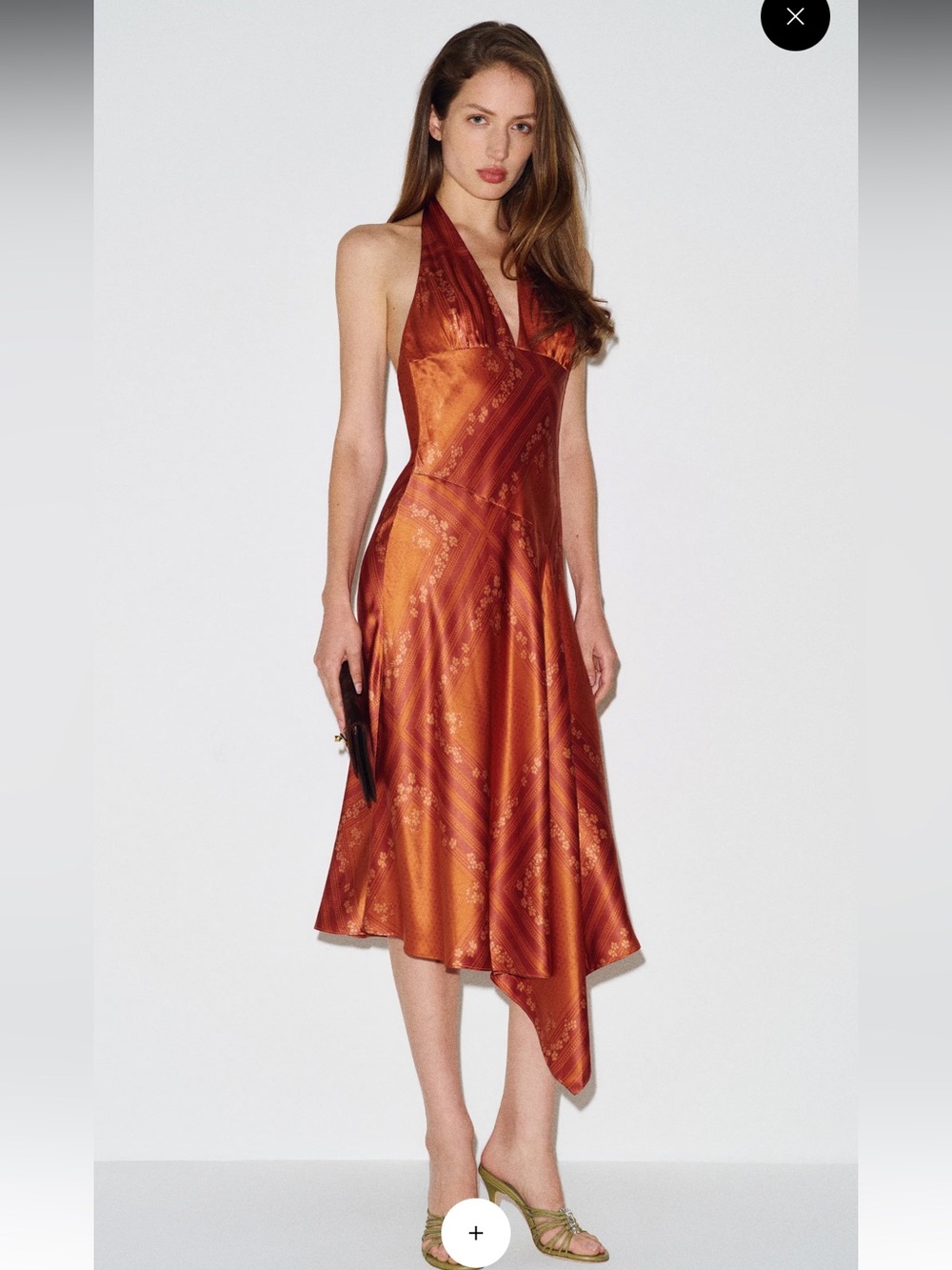 Reformation Benedita Silk Dress Red - Size XS